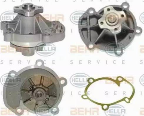 BEHR HELLA Service 8MP 376 804-271 - Водяной насос autospares.lv