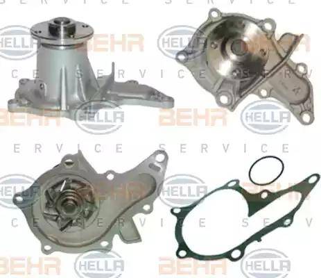 BEHR HELLA Service 8MP 376 805-131 - Водяной насос autospares.lv