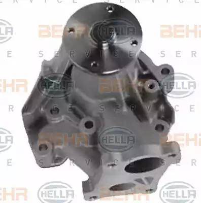 BEHR HELLA Service 8MP 376 805-351 - Водяной насос autospares.lv