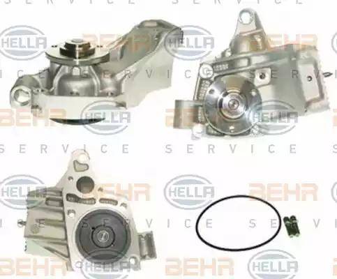 BEHR HELLA Service 8MP 376 805-221 - Водяной насос autospares.lv