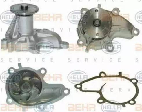 BEHR HELLA Service 8MP 376 806-401 - Водяной насос autospares.lv