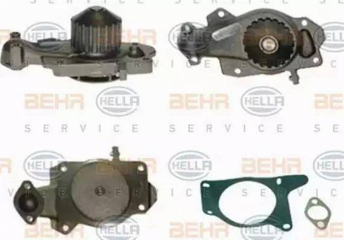 BEHR HELLA Service 8MP 376 806-471 - Водяной насос autospares.lv