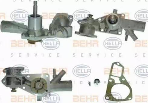 BEHR HELLA Service 8MP 376 806-061 - Водяной насос autospares.lv