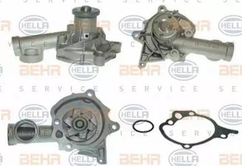 BEHR HELLA Service 8MP 376 806-151 - Водяной насос autospares.lv