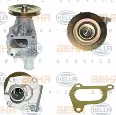 BEHR HELLA Service 8MP 376 806-301 - Водяной насос autospares.lv