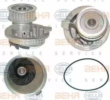 BEHR HELLA Service 8MP 376 800-461 - Водяной насос autospares.lv