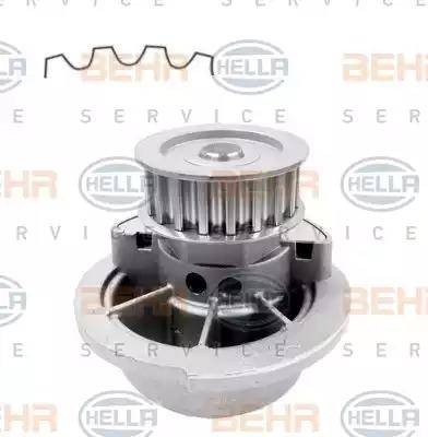 BEHR HELLA Service 8MP 376 800-414 - Водяной насос autospares.lv