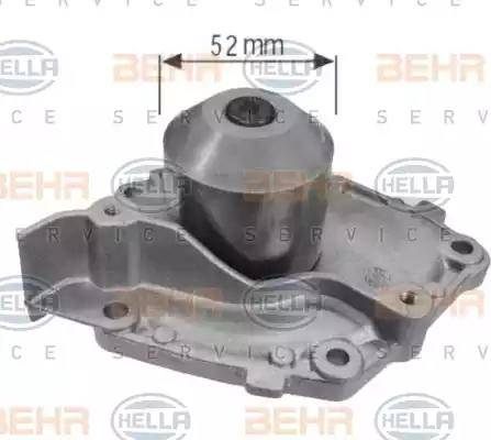 BEHR HELLA Service 8MP 376 800-504 - Водяной насос autospares.lv