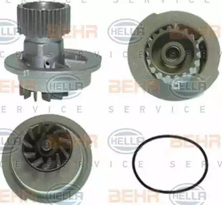 BEHR HELLA Service 8MP 376 800-571 - Водяной насос autospares.lv