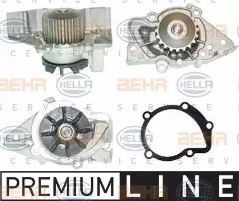 BEHR HELLA Service 8MP 376 800-651 - Водяной насос autospares.lv