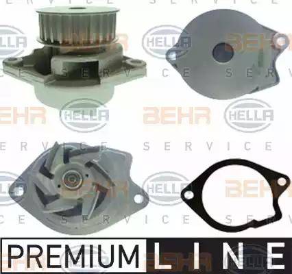 BEHR HELLA Service 8MP 376 800-031 - Водяной насос autospares.lv