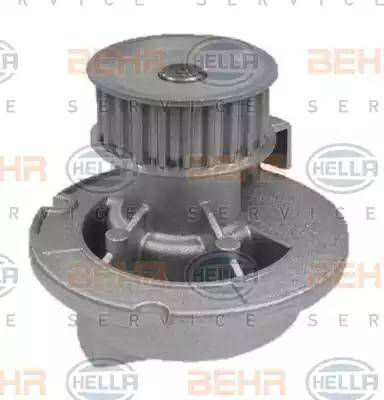 BEHR HELLA Service 8MP 376 800-124 - Водяной насос autospares.lv