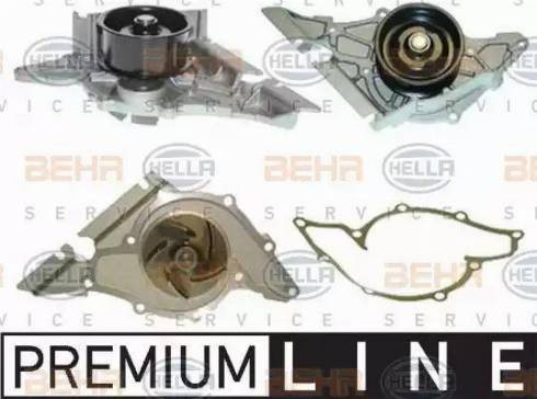 BEHR HELLA Service 8MP 376 800-351 - Водяной насос autospares.lv