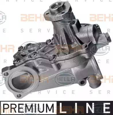 BEHR HELLA Service 8MP 376 800-371 - Водяной насос autospares.lv