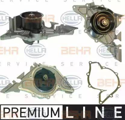 BEHR HELLA Service 8MP 376 801-441 - Водяной насос autospares.lv