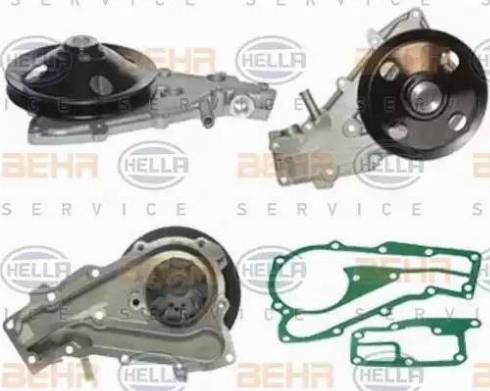 BEHR HELLA Service 8MP 376 801-501 - Водяной насос autospares.lv