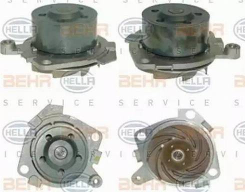 BEHR HELLA Service 8MP 376 801-581 - Водяной насос autospares.lv