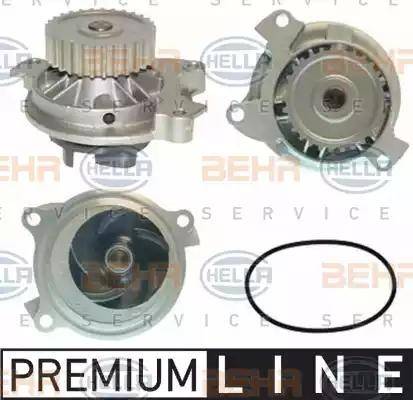 BEHR HELLA Service 8MP 376 801-191 - Водяной насос autospares.lv