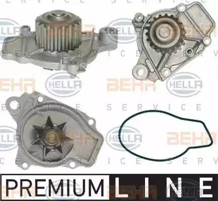 BEHR HELLA Service 8MP 376 801-311 - Водяной насос autospares.lv