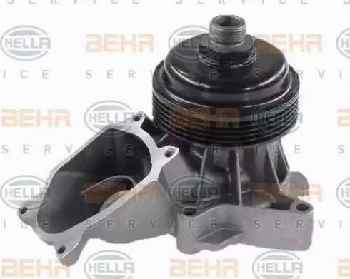 BEHR HELLA Service 8MP 376 801-374 - Водяной насос autospares.lv