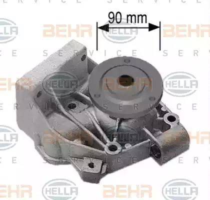 BEHR HELLA Service 8MP 376 801-254 - Водяной насос autospares.lv