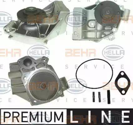 BEHR HELLA Service 8MP 376 801-251 - Водяной насос autospares.lv