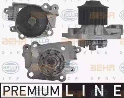 BEHR HELLA Service 8MP 376 801-211 - Водяной насос autospares.lv