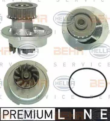 BEHR HELLA Service 8MP 376 801-271 - Водяной насос autospares.lv