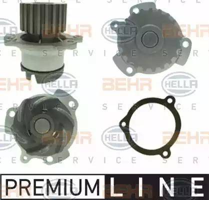 BEHR HELLA Service 8MP 376 803-631 - Водяной насос autospares.lv