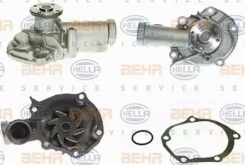 BEHR HELLA Service 8MP 376 803-081 - Водяной насос autospares.lv