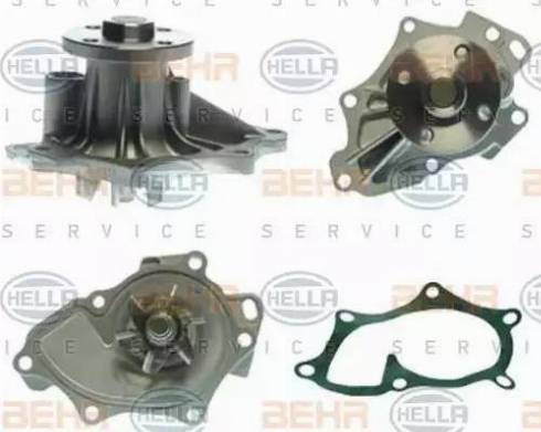 BEHR HELLA Service 8MP 376 803-111 - Водяной насос autospares.lv