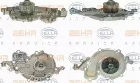 BEHR HELLA Service 8MP 376 803-241 - Водяной насос autospares.lv