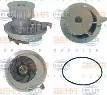 BEHR HELLA Service 8MP 376 803-201 - Водяной насос autospares.lv