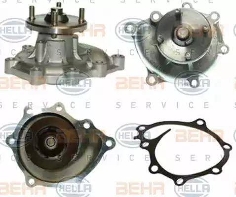 BEHR HELLA Service 8MP 376 803-221 - Водяной насос autospares.lv