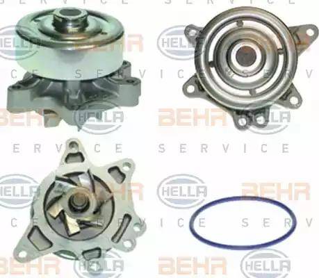 BEHR HELLA Service 8MP 376 803-701 - Водяной насос autospares.lv