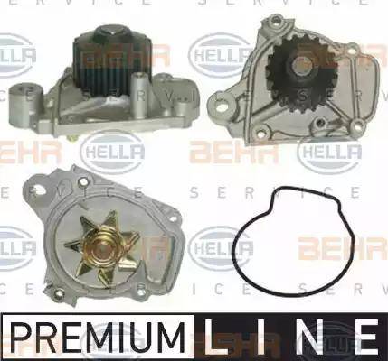 BEHR HELLA Service 8MP 376 802-011 - Водяной насос autospares.lv