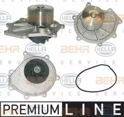 BEHR HELLA Service 8MP 376 802-301 - Водяной насос autospares.lv