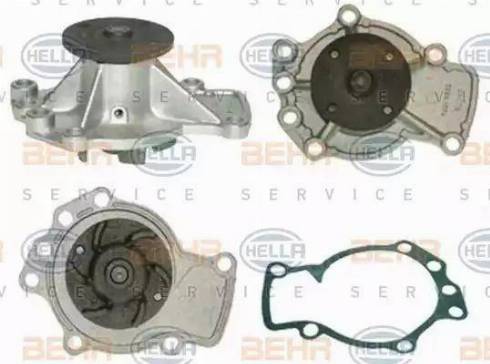 BEHR HELLA Service 8MP 376 802-701 - Водяной насос autospares.lv