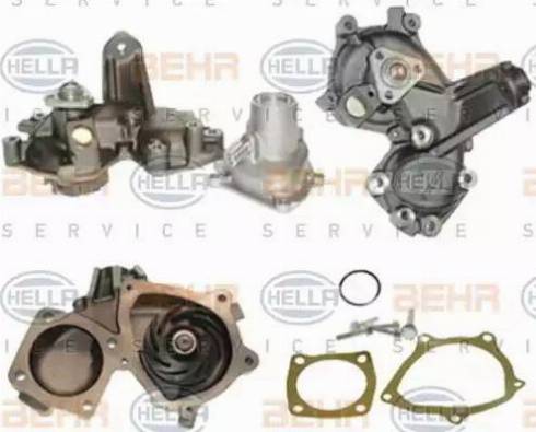 BEHR HELLA Service 8MP 376 807-491 - Водяной насос autospares.lv