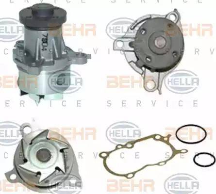 BEHR HELLA Service 8MP 376 807-461 - Водяной насос autospares.lv