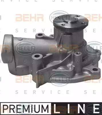 BEHR HELLA Service 8MP 376 807-501 - Водяной насос autospares.lv