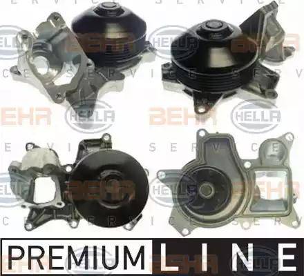 BEHR HELLA Service 8MP 376 807-571 - Водяной насос autospares.lv