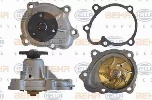 BEHR HELLA Service 8MP 376 807-601 - Водяной насос autospares.lv