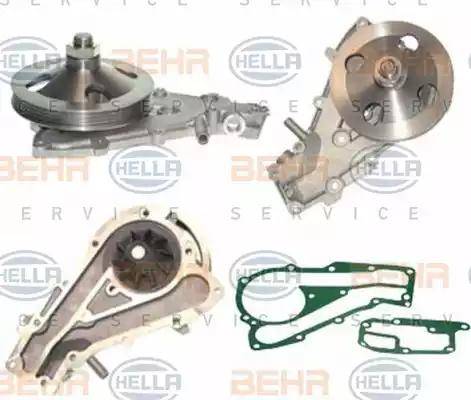 BEHR HELLA Service 8MP 376 807-151 - Водяной насос autospares.lv