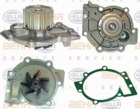 BEHR HELLA Service 8MP 376 807-391 - Водяной насос autospares.lv