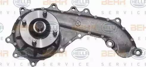 BEHR HELLA Service 8MP 376 807-341 - Водяной насос autospares.lv