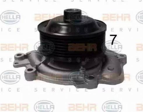 BEHR HELLA Service 8MP 376 810-154 - Водяной насос autospares.lv