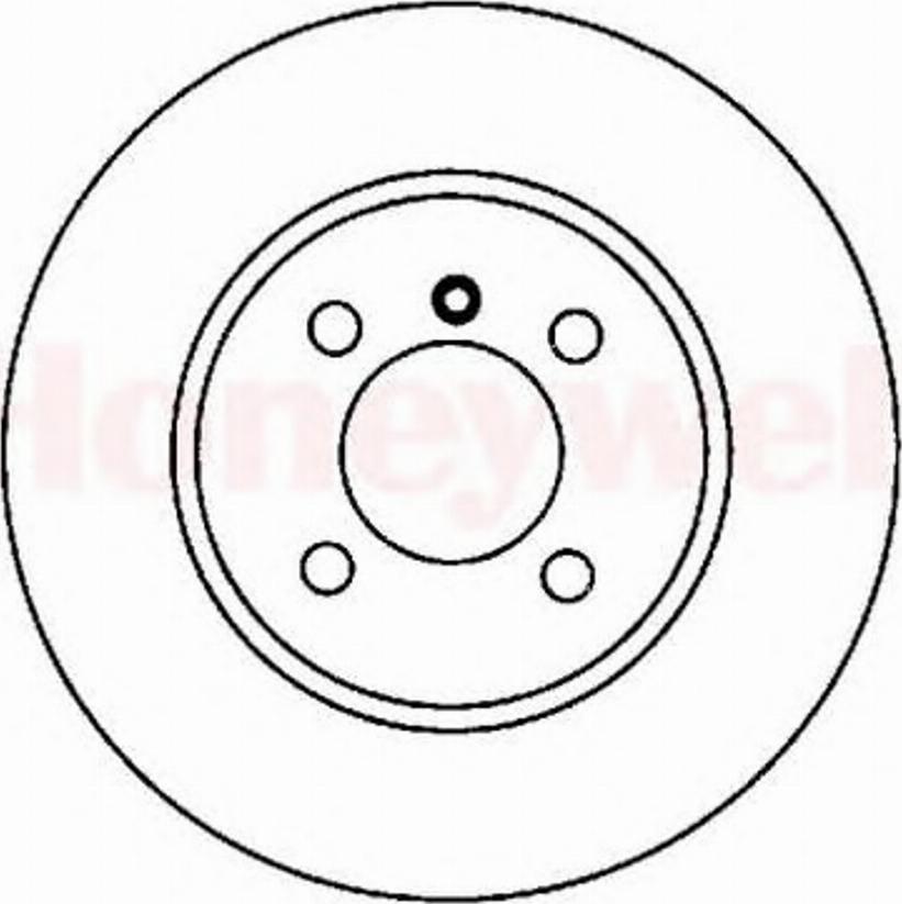 BENDIX 561981 B - Тормозной диск autospares.lv