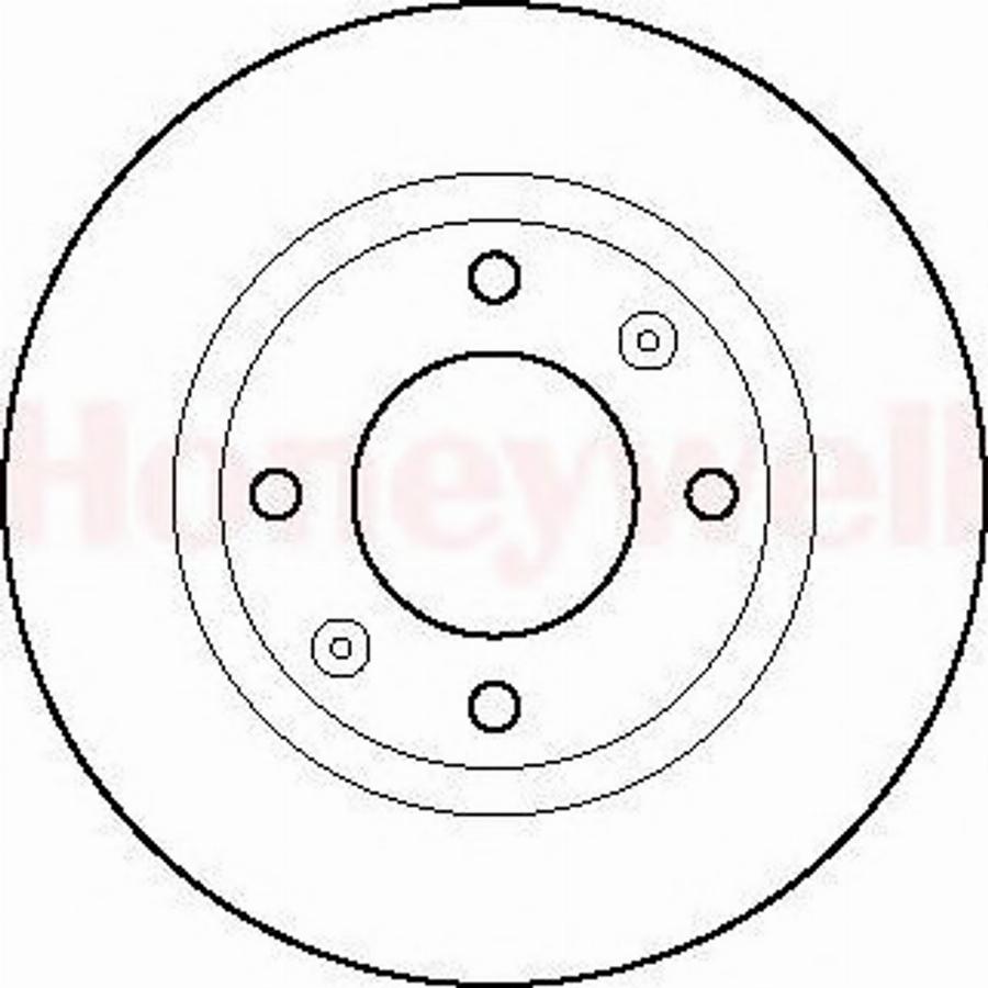 BENDIX 561411 B - Тормозной диск autospares.lv