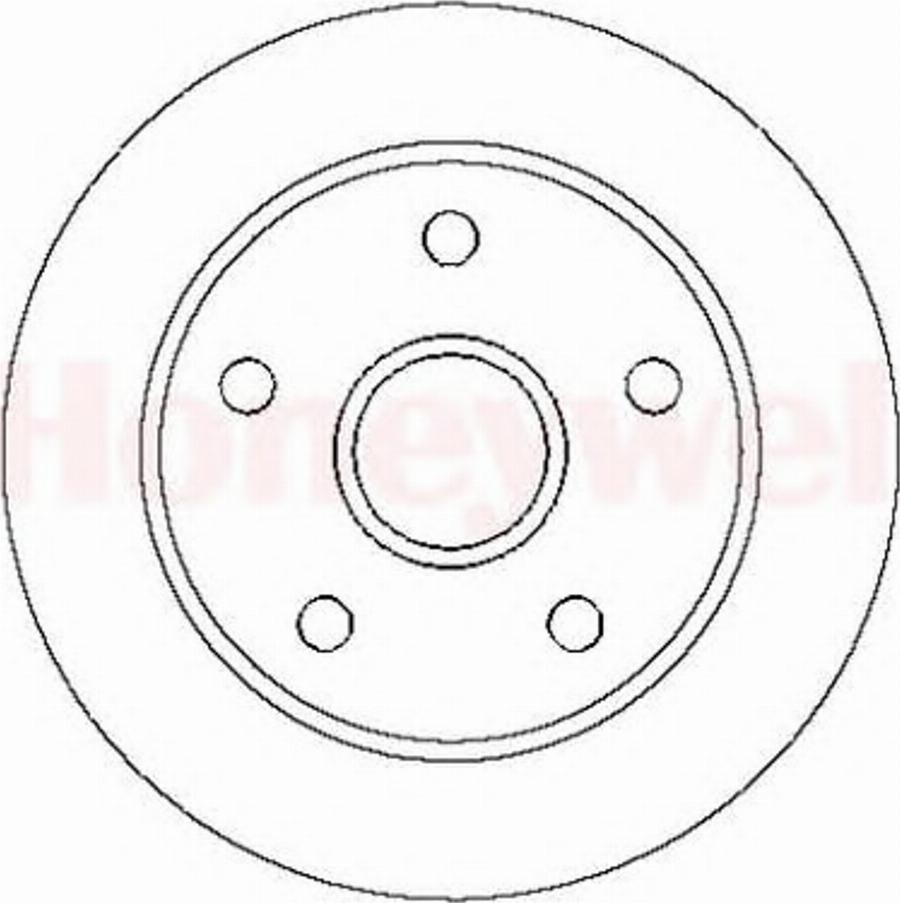 BENDIX 561566 B - Тормозной диск autospares.lv